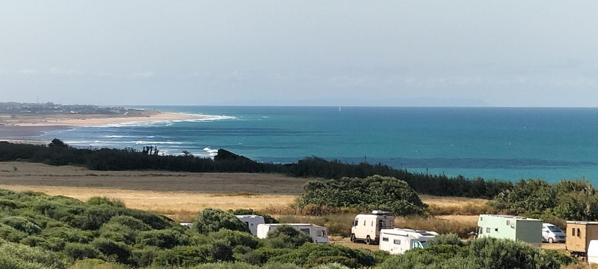 Conil Vistas Al Mar Del Roqueo, Fuente Del Gallo Conil De La Frontera Exterior foto